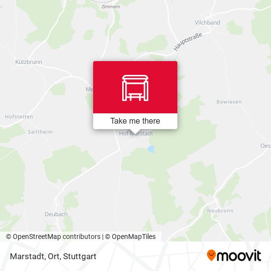 Карта Marstadt, Ort