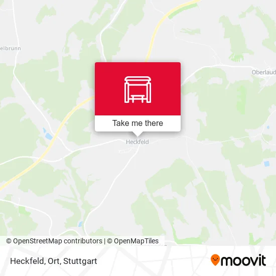 Карта Heckfeld, Ort
