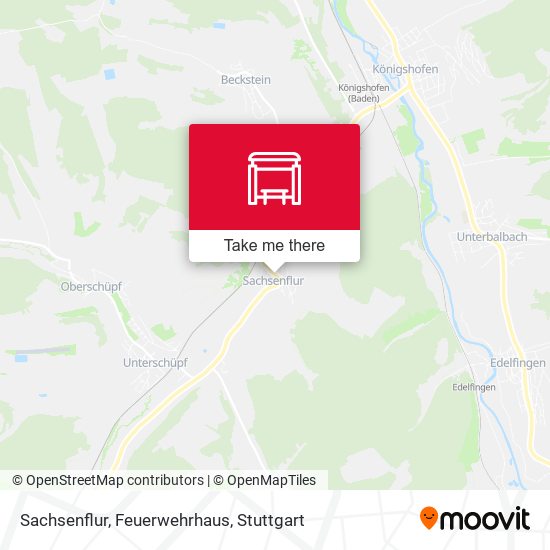 Sachsenflur, Feuerwehrhaus map