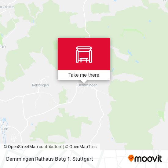 Demmingen Rathaus Bstg 1 map
