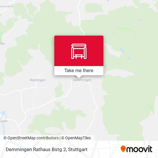 Demmingen Rathaus Bstg 2 map