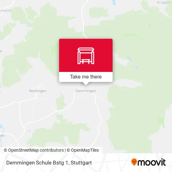 Карта Demmingen Schule Bstg 1