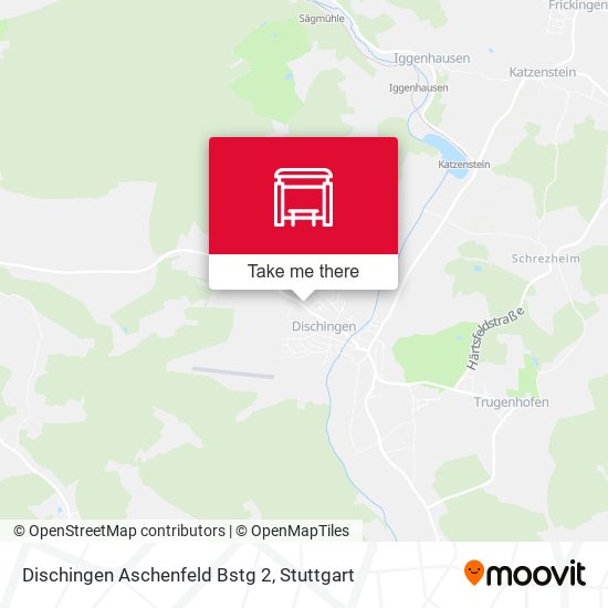Dischingen Aschenfeld Bstg 2 map