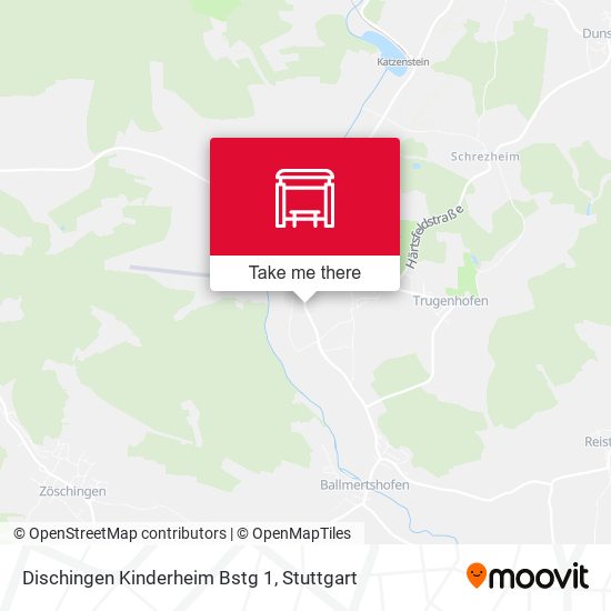 Карта Dischingen Kinderheim Bstg 1