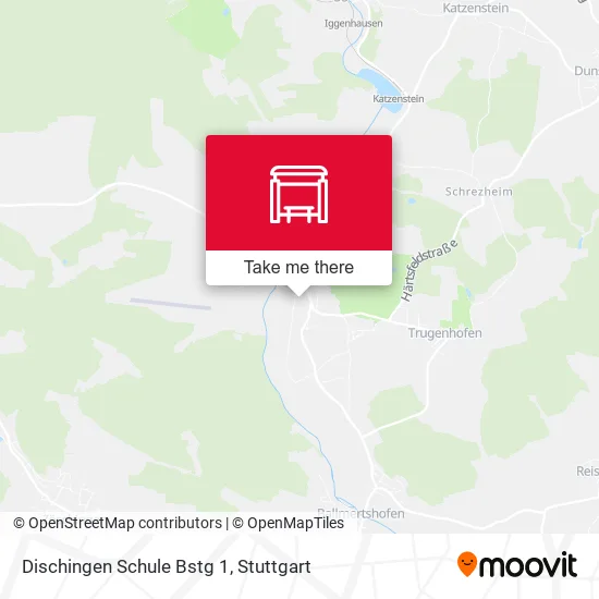 Карта Dischingen Schule Bstg 1