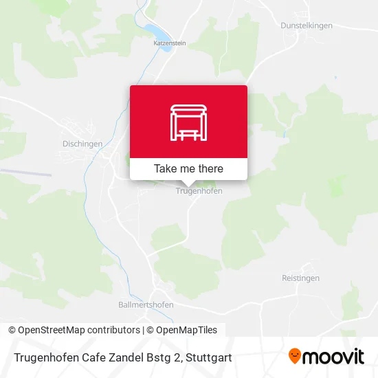 Карта Trugenhofen Cafe Zandel Bstg 2
