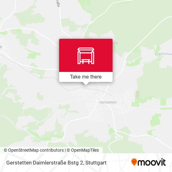 Gerstetten Daimlerstraße Bstg 2 map