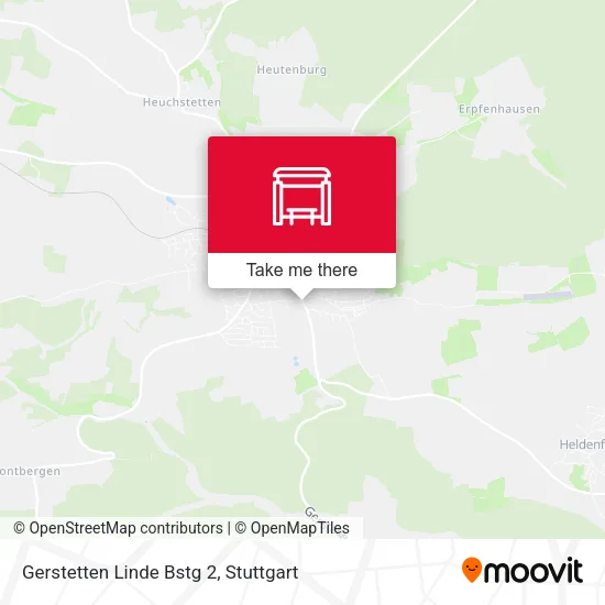 Карта Gerstetten Linde Bstg 2