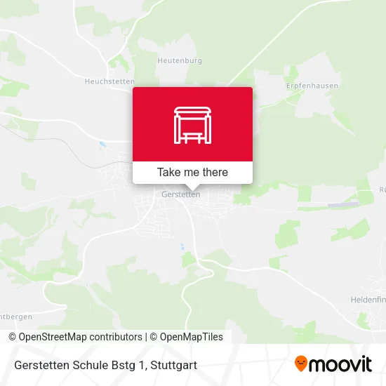 Карта Gerstetten Schule Bstg 1