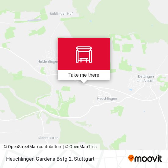 Heuchlingen Gardena Bstg 2 map