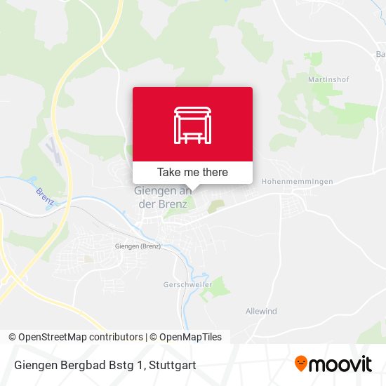 Giengen Bergbad Bstg 1 map