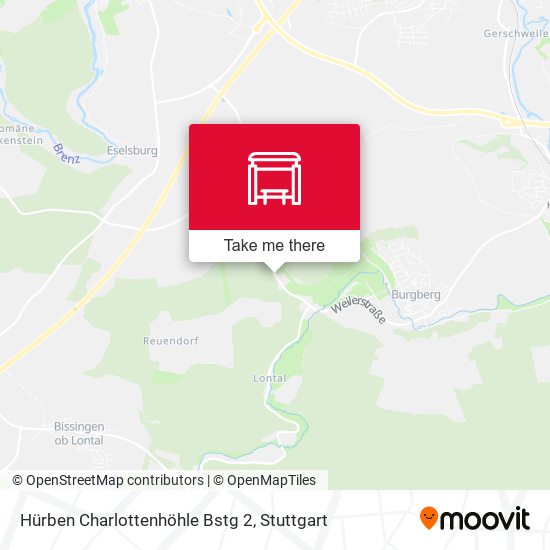 Hürben Charlottenhöhle Bstg 2 map