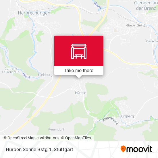 Hürben Sonne Bstg 1 map
