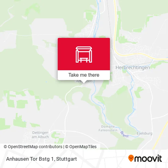 Карта Anhausen Tor Bstg 1