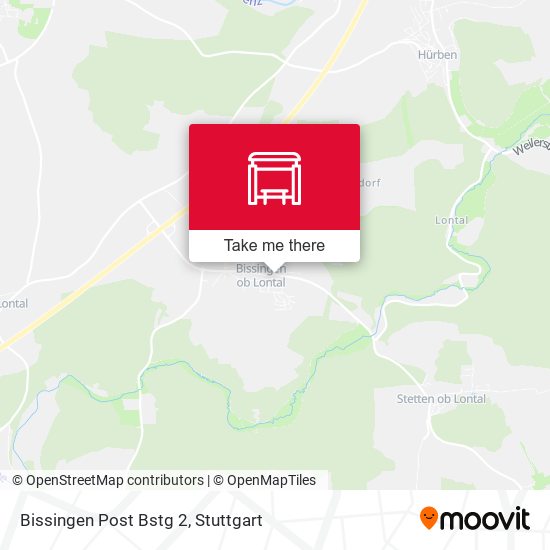 Bissingen Post Bstg 2 map