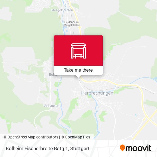 Карта Bolheim Fischerbreite Bstg 1