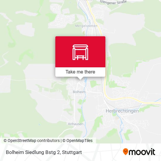 Bolheim Siedlung Bstg 2 map
