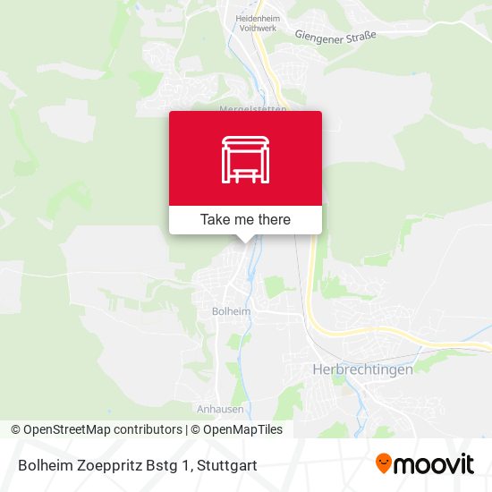 Bolheim Zoeppritz Bstg 1 map