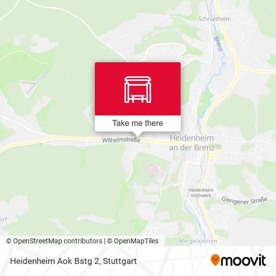 Карта Heidenheim Aok Bstg 2