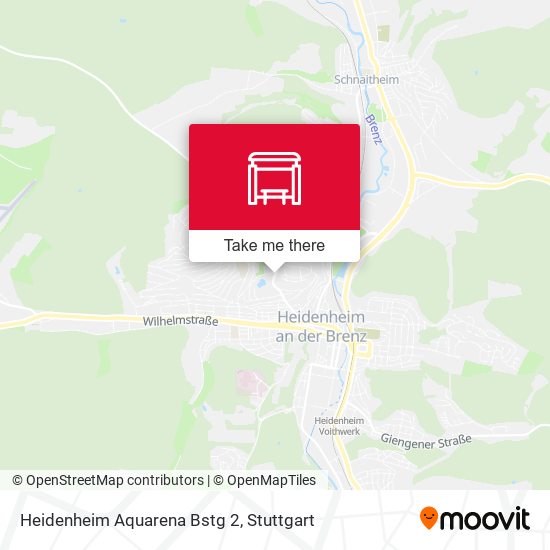 Heidenheim Aquarena Bstg 2 map