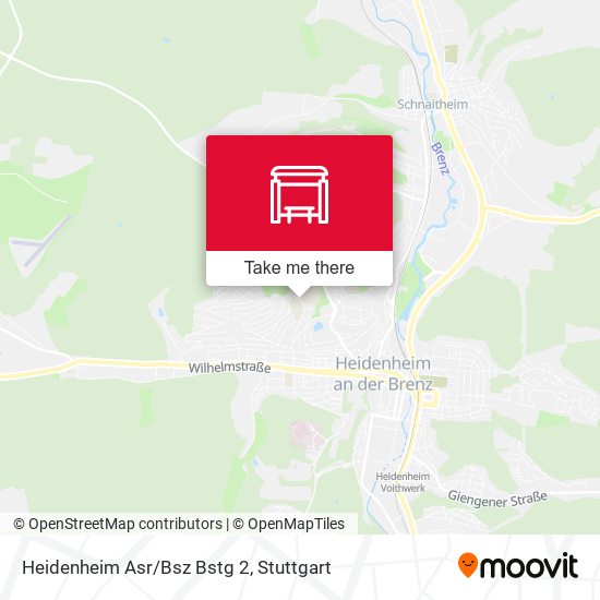 Heidenheim Asr/Bsz Bstg 2 map