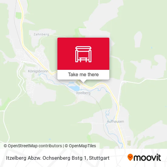 Карта Itzelberg Abzw. Ochsenberg Bstg 1