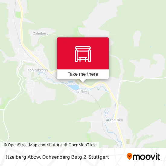 Карта Itzelberg Abzw. Ochsenberg Bstg 2