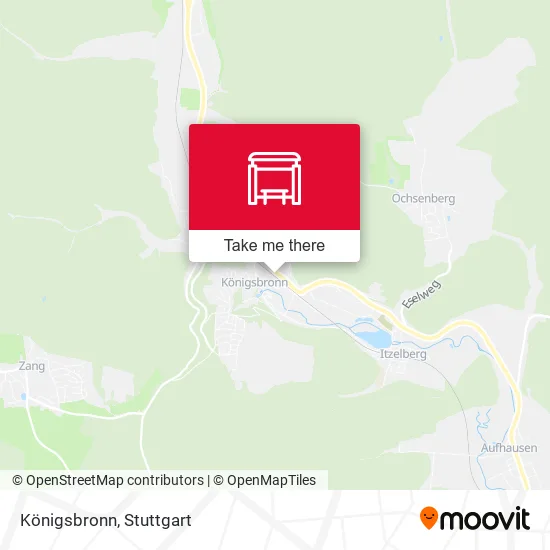 Карта Königsbronn