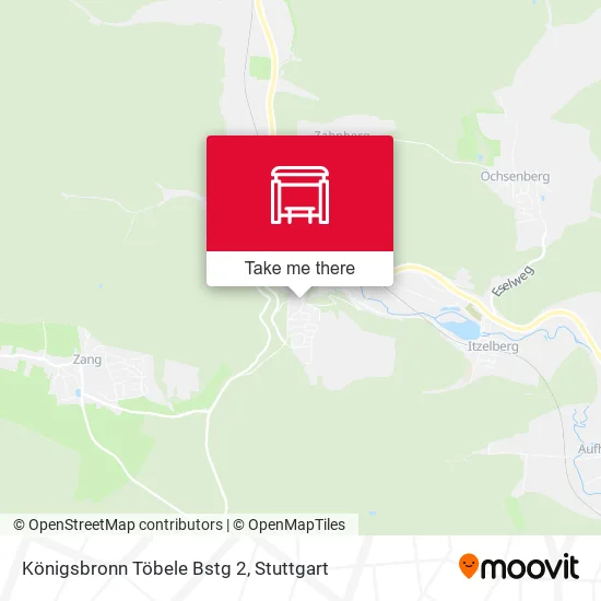 Карта Königsbronn Töbele Bstg 2