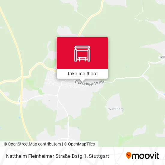 Карта Nattheim Fleinheimer Straße Bstg 1