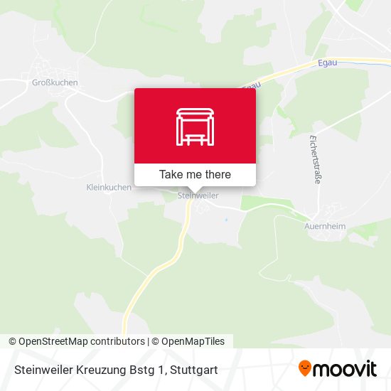 Steinweiler Kreuzung Bstg 1 map