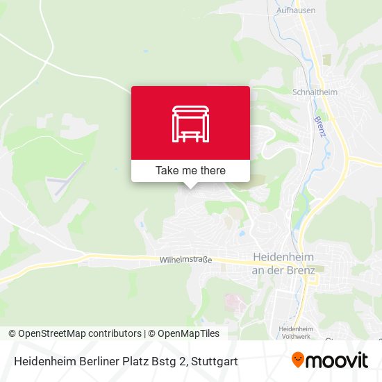 Карта Heidenheim Berliner Platz Bstg 2