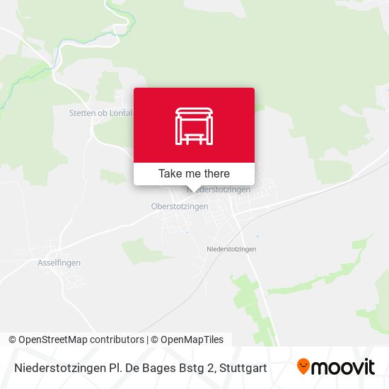 Niederstotzingen Pl. De Bages Bstg 2 map