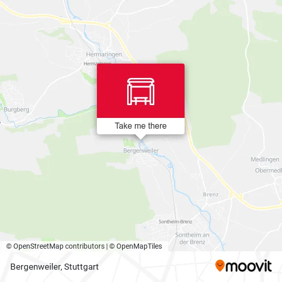 Карта Bergenweiler