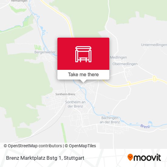 Brenz Marktplatz Bstg 1 map