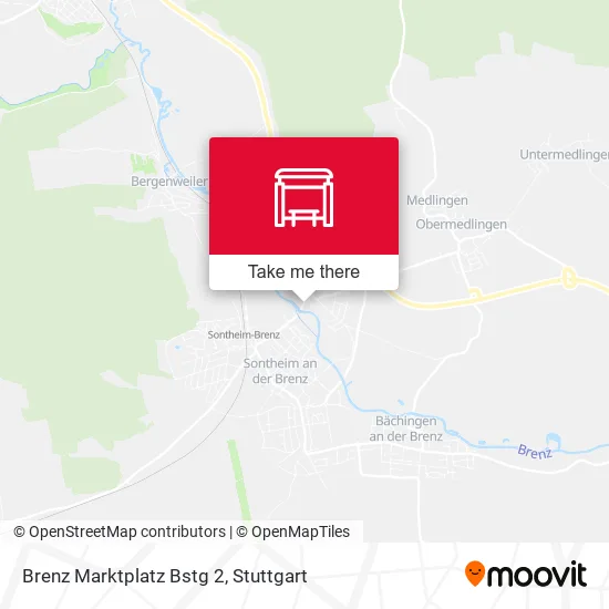 Карта Brenz Marktplatz Bstg 2