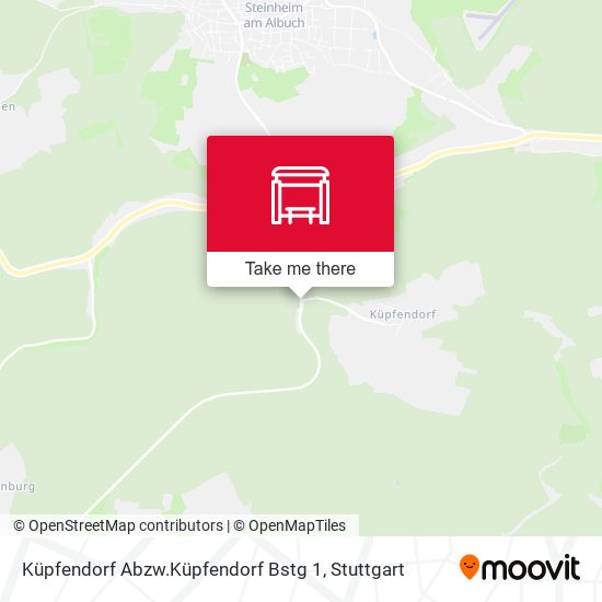 Küpfendorf Abzw.Küpfendorf Bstg 1 map