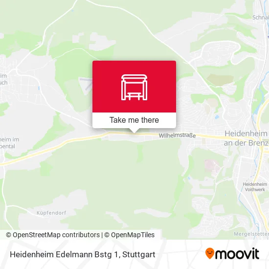 Карта Heidenheim Edelmann Bstg 1