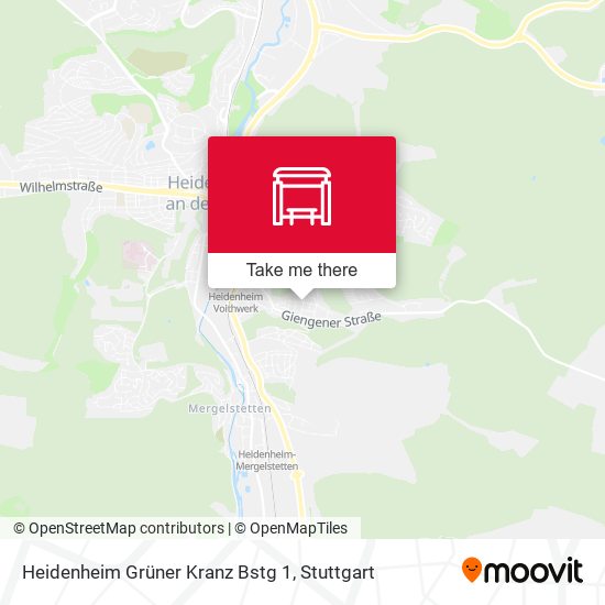Heidenheim Grüner Kranz Bstg 1 map