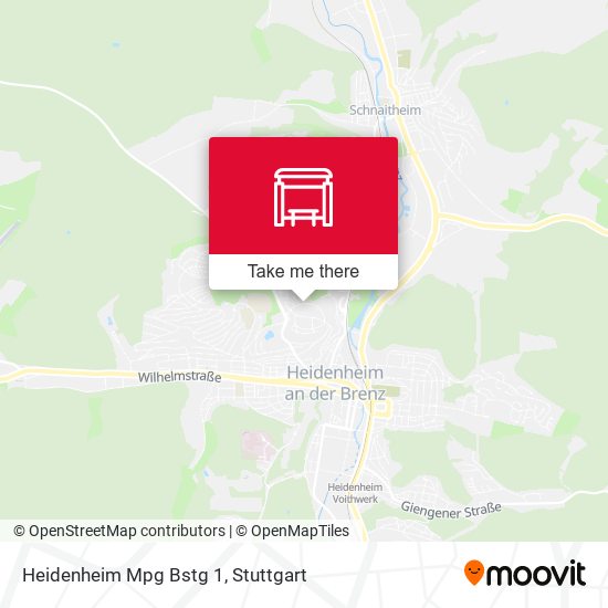 Карта Heidenheim Mpg Bstg 1