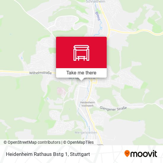 Heidenheim Rathaus Bstg 1 map