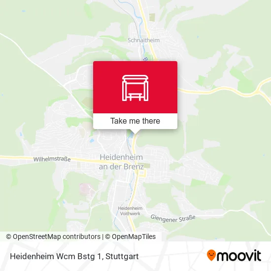Карта Heidenheim Wcm Bstg 1