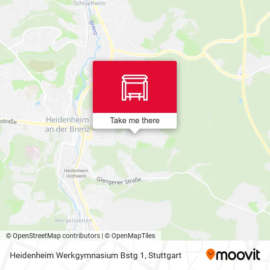 Карта Heidenheim Werkgymnasium Bstg 1