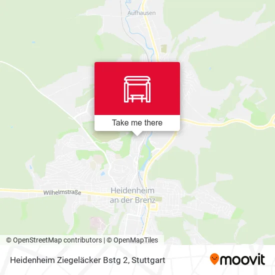 Карта Heidenheim Ziegeläcker Bstg 2