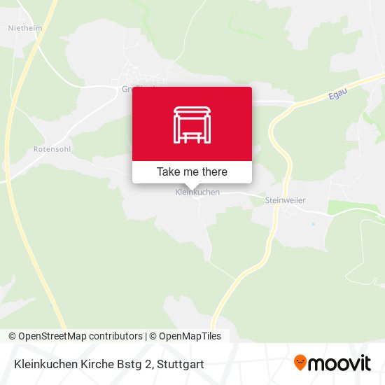 Kleinkuchen Kirche Bstg 2 map