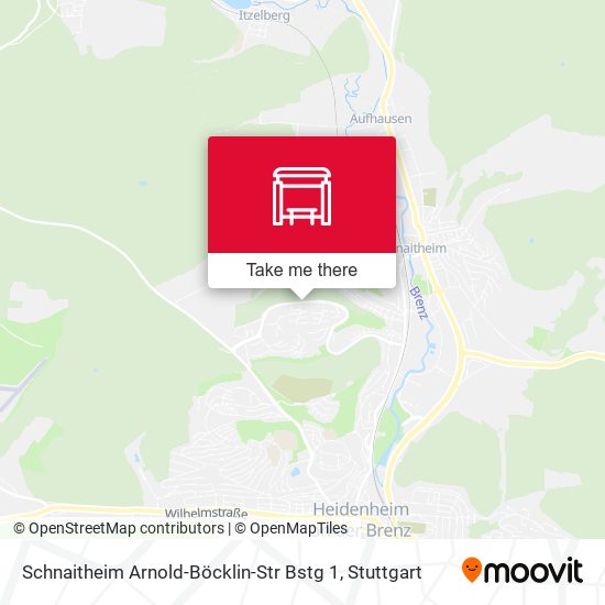 Карта Schnaitheim Arnold-Böcklin-Str Bstg 1