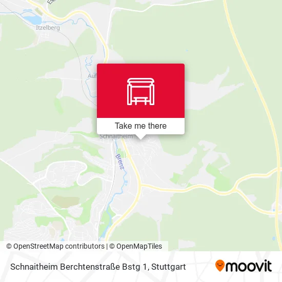 Карта Schnaitheim Berchtenstraße Bstg 1