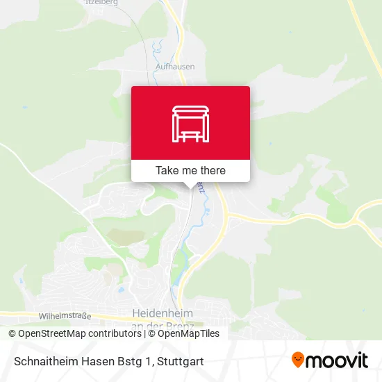 Карта Schnaitheim Hasen Bstg 1