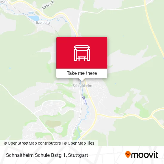Карта Schnaitheim Schule Bstg 1