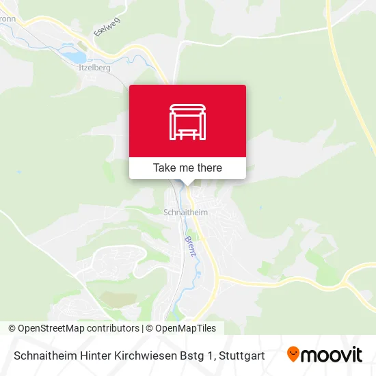 Карта Schnaitheim Hinter Kirchwiesen Bstg 1